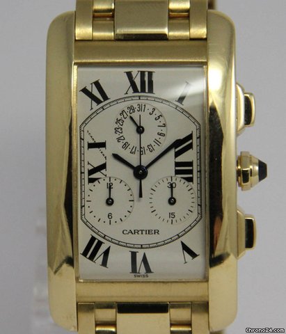 Cartier Tank Americaine watches