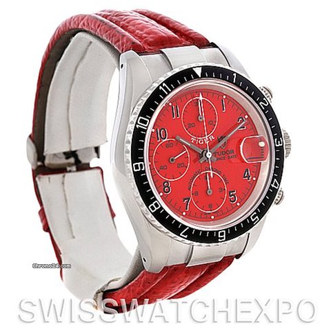 Tudor Tiger Woods Chronograph Steel Watch 79270 watches