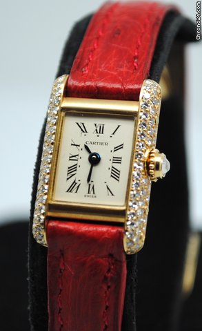 Cartier Mini Tank Diamanti watches