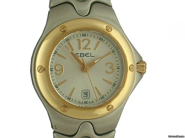 Ebel Sport Wave Lady Stahl/Gelbgold 28mm Ungetragen watches