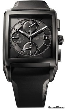 Maurice Lacroix Pontos Rectangulaire Chronographe Full Black watches