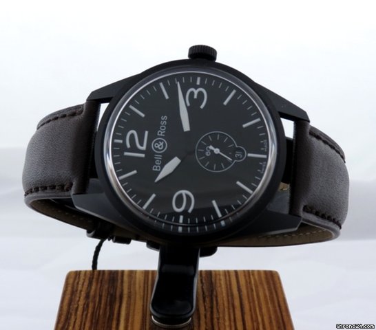 Bell & Ross VINTAGE 123 BLACK CARBON watches