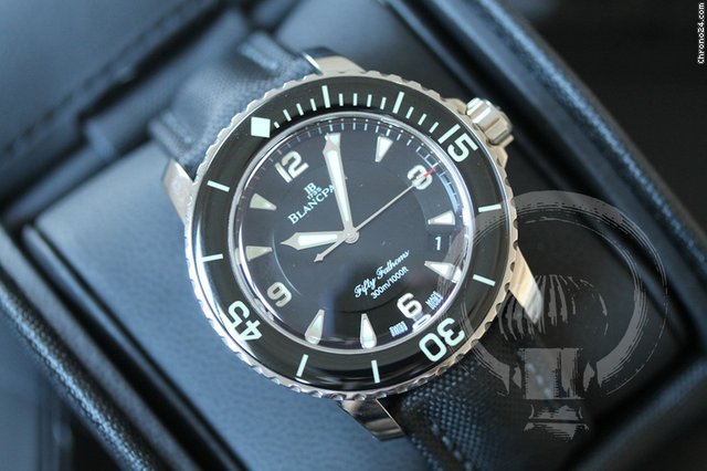 Blancpain Fifty Fathoms (€7230 Excl. VAT) watches