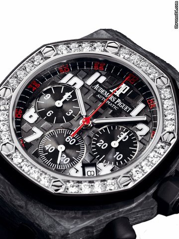 Audemars Piguet Royal Oak Offshore Ladies' CARBON DIAMONDS watches
