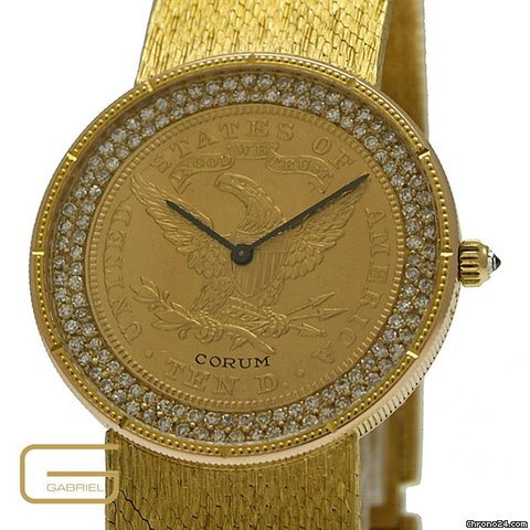 Corum Double Eagle 18K.Gold watches
