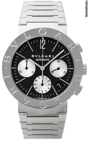 Bulgari-Bulgari Chronograph NEU incl MWST mit B+P watches