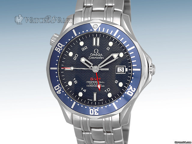 Omega Seamaster Professional 300m Co-Axial GMT James Bond - Ref. 2535.80.00 - 41mm Stainless Steel - Boxes/Papers 100% Complete & Purchased July 2011 watches