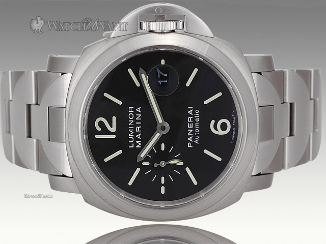 Panerai PAM 221 H - Luminor Marina - 44mm Titanium - SS/Titanium Bracelet - DISCONTINUED MODEL - Boxes/Papers & As-New watches