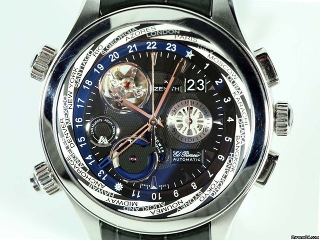 Zenith Grande Class Traveller Multicity Alarm watches