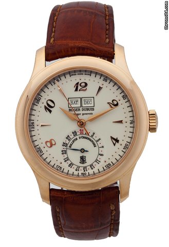 Roger Dubuis Rose Gold Hommage Triple Calendar H40 watches