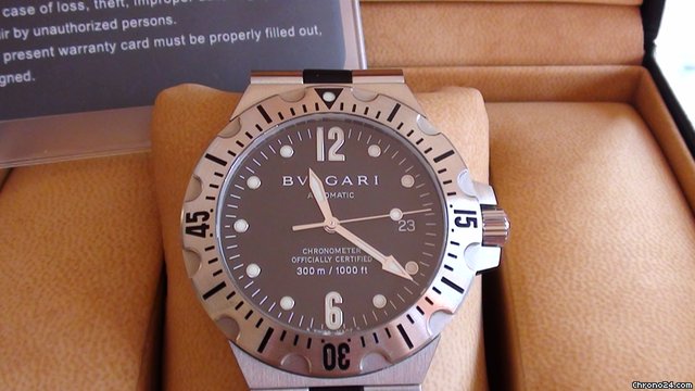Bulgari Scuba Diagono watches