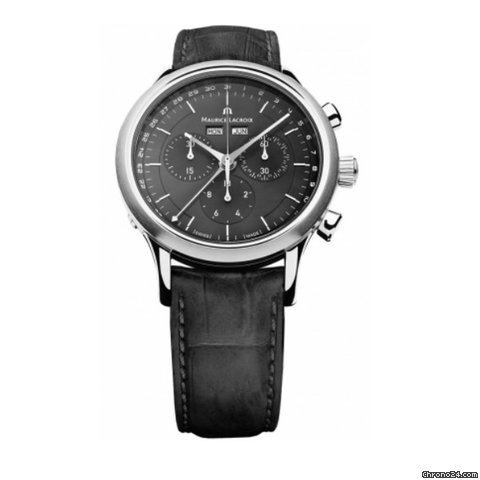 Maurice Lacroix Uhren Les Classiques Chronographe, LC1008-SS001-330 watches