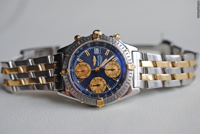 Breitling Chronomat Stahl/Gold B 13352 aus 2003 watches