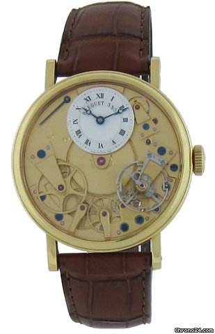 Breguet Yellow Gold La Tradition Mechanical Watch 7027BA watches