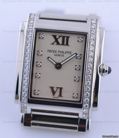 Patek Philippe Twenty-4 4910 SS/SS Cream Dial watches
