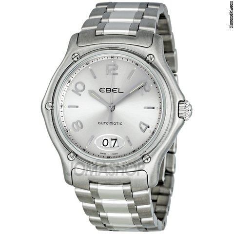 Ebel 1911 Stainless Steel Silver Automatic Mens Watch 9125250/16567 watches