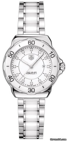 TAG Heuer Formula 1 Steel and Ceramic Diamond Dial 32mm watches
