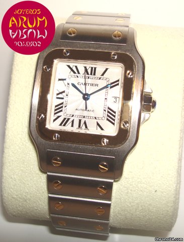 Cartier Santos Galbee Mixto watches