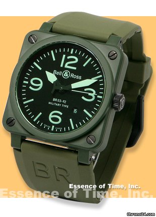 Bell & Ross BR03-92 Military Type Instrument Ceramic watches