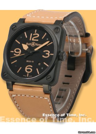 Bell & Ross BR03-92 HERITAGE Stainless Steel PVD watches