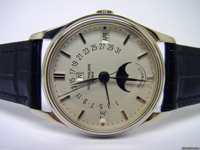 Patek Philippe rare 5050 Retrograd Date QP - Wei gold watches