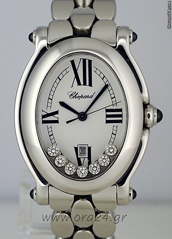 Chopard Happy Sport Oval 7 Floating Diamonds watches