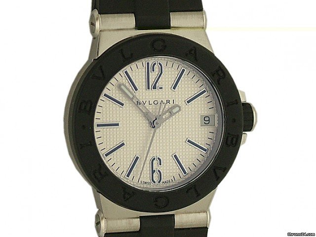 Bulgari Diagono Quarz Stahl/Kautschuk 29mm watches