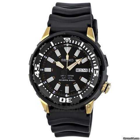 Seiko Superior Black Limited Edition Mens Watch SRP234K1 watches