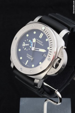 Panerai PAM371 SE Submersible 1950 Regatta Titan 47mm NEU watches