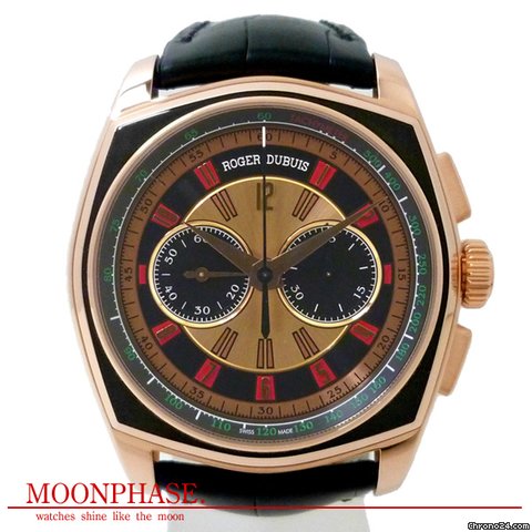 Roger Dubuis MG44-78-59-00/0IR01/B モネガスク ビッグナンバー クロノグラフ 世界128本限定生産 watches