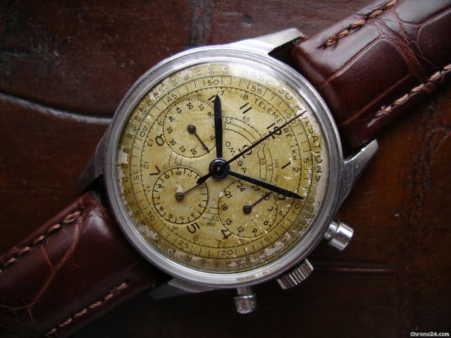 Omega Chronograph verschraubt 1940 watches