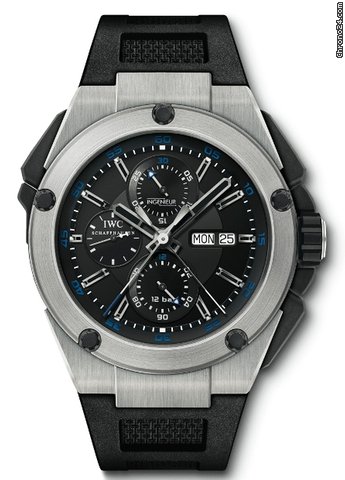 IWC Ingenieur Double Chronograph Titanium Model 3765 watches
