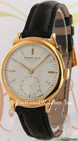 Patek Philippe 1510J Calatrava, Yellow Gold, Tiffany & Co. Dial watches