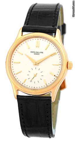 Patek Philippe Midsize 18K Rose Gold Calatrava Strapwatch watches