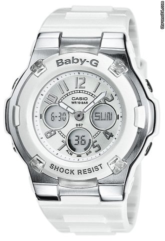 Casio Baby G White watches