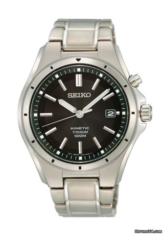 Seiko Men��s Watch Kinetic Titanium watches