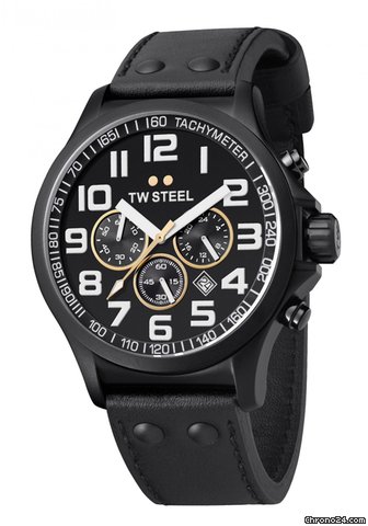 TW Steel Cron��grafo para hombre LRGP Pilot 45mm watches