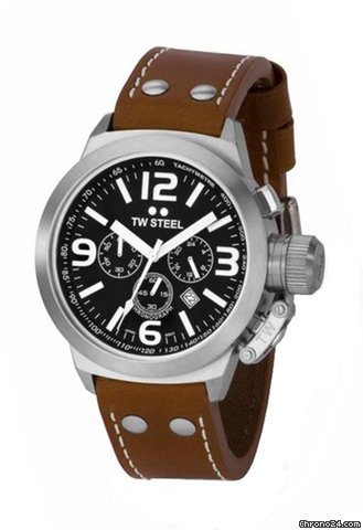 TW Steel Canteen Style Oversized mens chronograph watches
