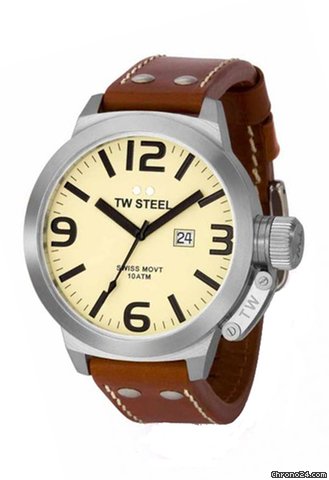 TW Steel Canteen Style Big Oversized mens chronograph watches