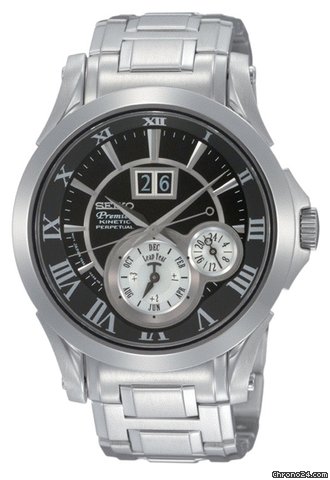 Seiko Premier Kinetic men��s watch watches