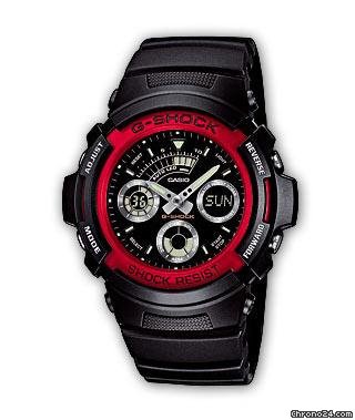 Casio G Shock Red Demon mens watch watches