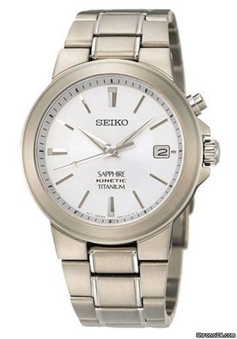 Seiko Men��s watch Kinetic Titanium watches