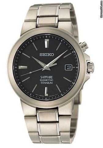 Seiko Men��s watch Kinetic Titanium watches