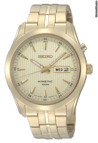 Seiko Mens watch Kinetic watches