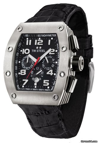 TW Steel Tonneau mens chronograph watches