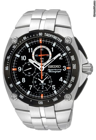 Replica Seiko Sportura Mens chronograph Watch