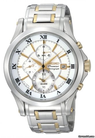 Seiko Men¡äs chronograph Premier watches
