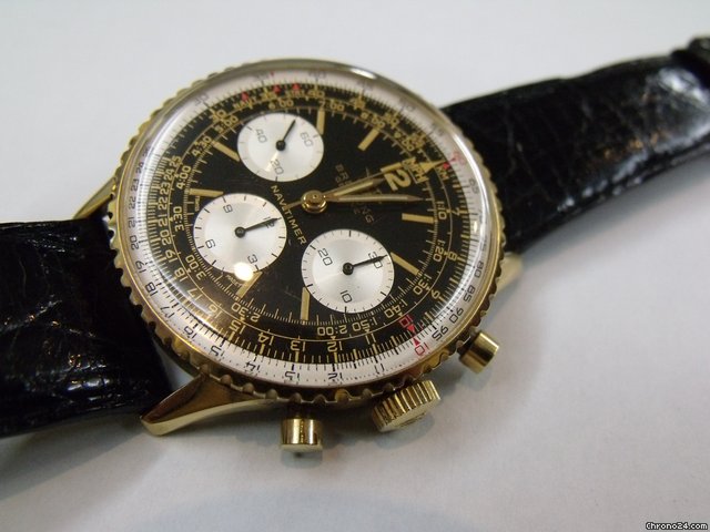 Breitling Navitimer vintage-ref.806 bo?te en plaque 20 microns watches