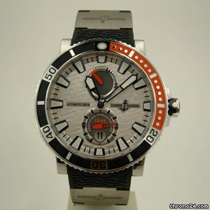 Replica Ulysse Nardin MAXi MARiNE DiVER TiTANiUM STEEL 45 mm Watch