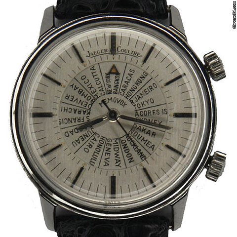 Jaeger-LeCoultre memovox world time vintage watches